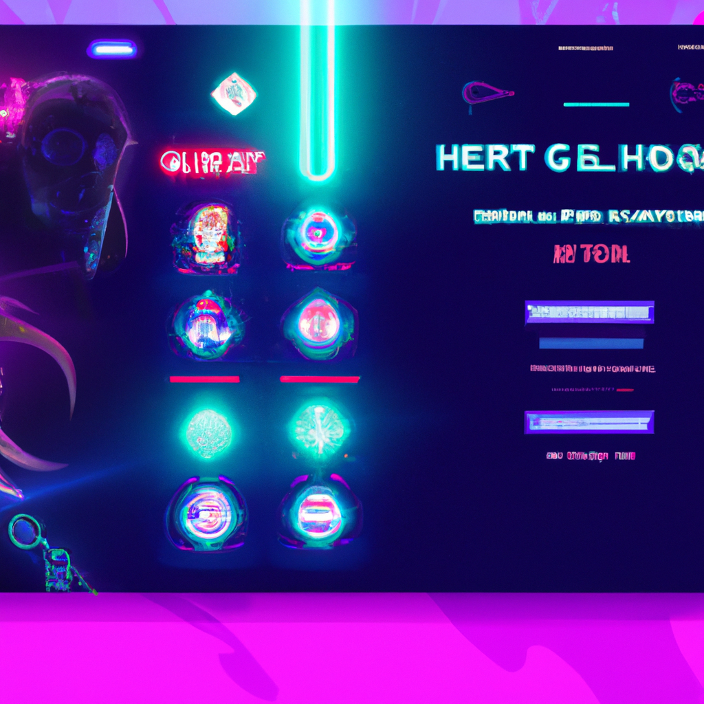 Hero montage of players, HUD overlays, and neon tournament brackets